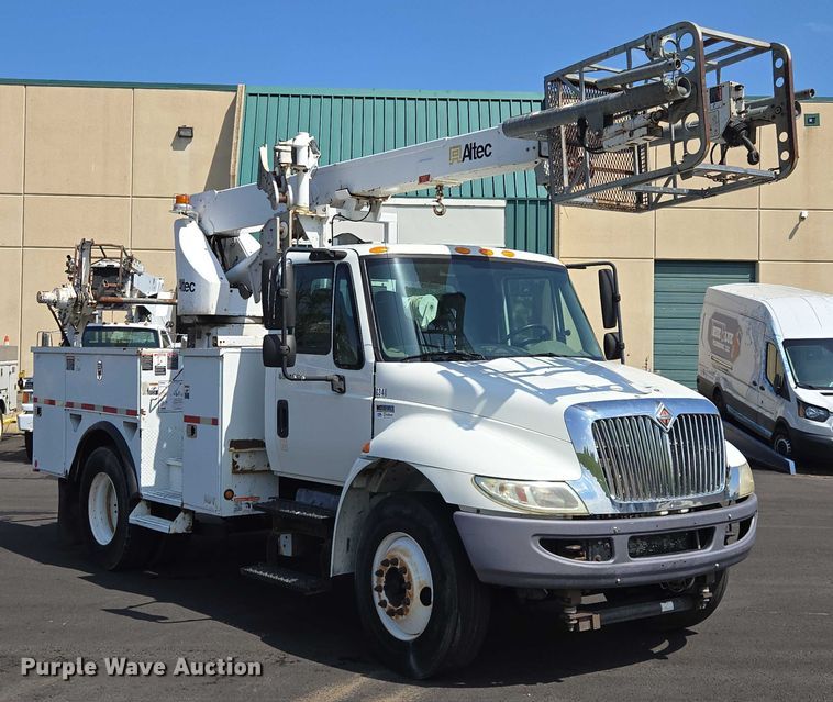 CAMIóN CON CANASTILLA 2012 INTERNATIONAL ALTEC