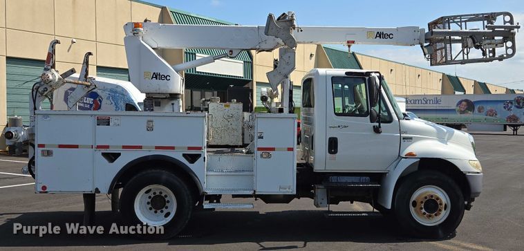 CAMIóN CON CANASTILLA 2012 INTERNATIONAL ALTEC