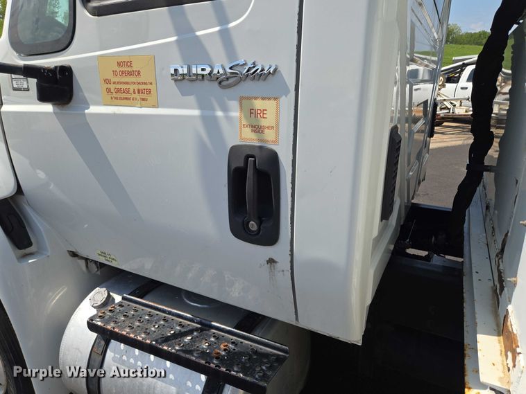 image for item EV1579 2012 International DuraStar 4300 cable placer bucket truck