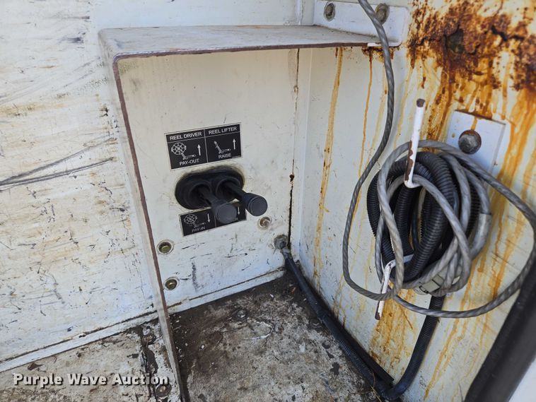 image for item EV1579 2012 International DuraStar 4300 cable placer bucket truck