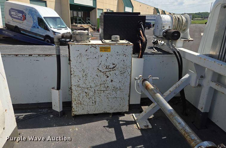 image for item EV1579 2012 International DuraStar 4300 cable placer bucket truck