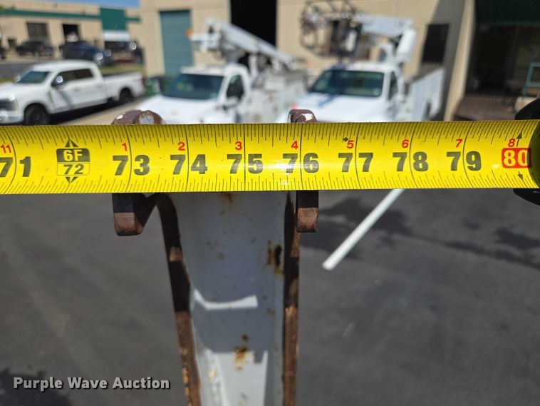 image for item EV1579 2012 International DuraStar 4300 cable placer bucket truck