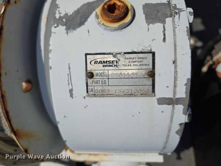 image for item EV1579 2012 International DuraStar 4300 cable placer bucket truck