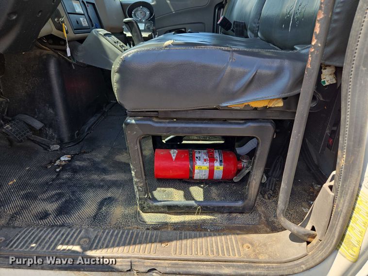 image for item EV1579 2012 International DuraStar 4300 cable placer bucket truck