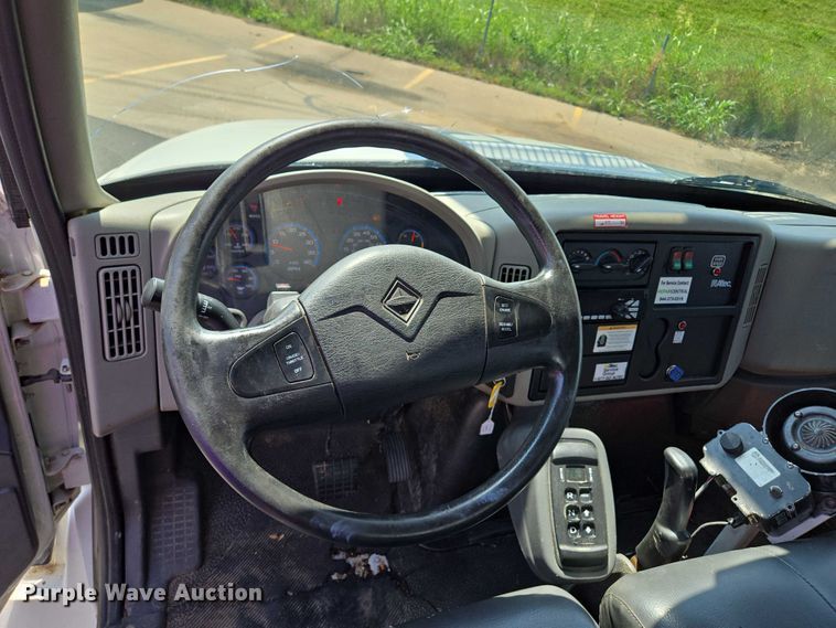 image for item EV1579 2012 International DuraStar 4300 cable placer bucket truck