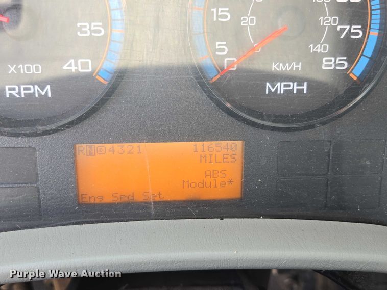 image for item EV1579 2012 International DuraStar 4300 cable placer bucket truck