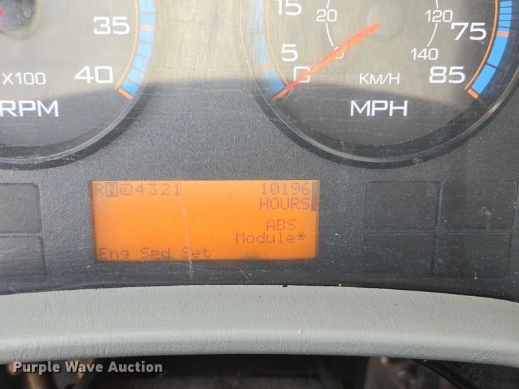 image for item EV1579 2012 International DuraStar 4300 cable placer bucket truck