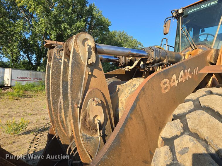 image for item EV1584 2017 John Deere 844K-III wheel loader