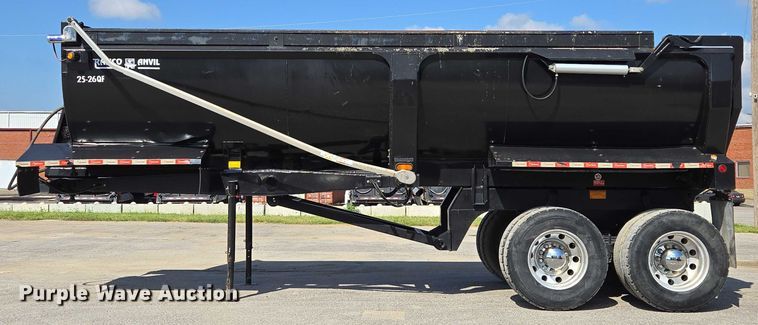 image for item EV1585 2022 Ranco Anvil 25-26QF end dump trailer