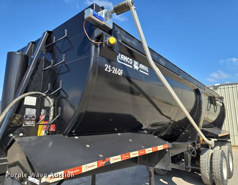 image for item EV1585 2022 Ranco Anvil 25-26QF end dump trailer