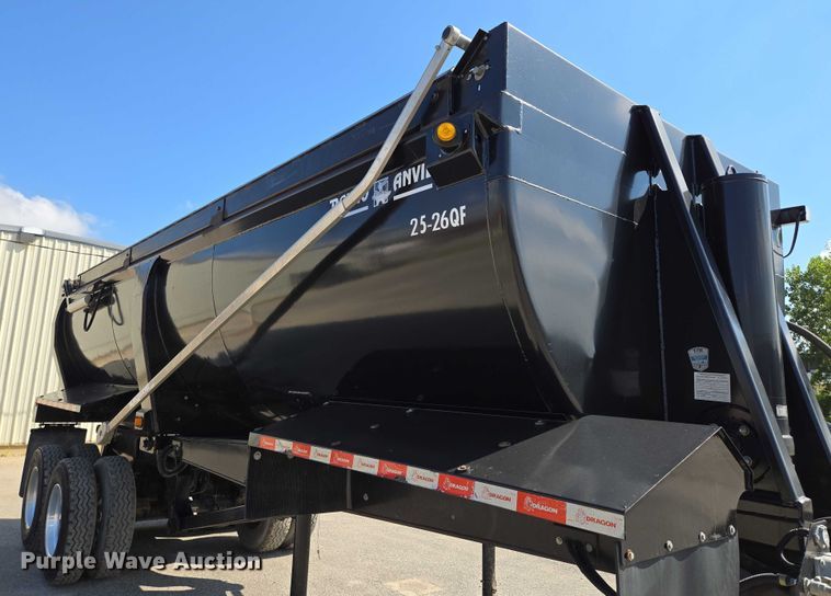 image for item EV1585 2022 Ranco Anvil 25-26QF end dump trailer