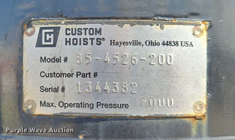 image for item EV1585 2022 Ranco Anvil 25-26QF end dump trailer