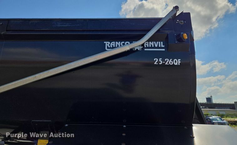 image for item EV1585 2022 Ranco Anvil 25-26QF end dump trailer