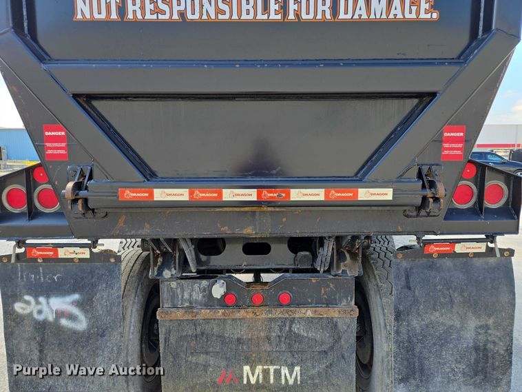 image for item EV1585 2022 Ranco Anvil 25-26QF end dump trailer