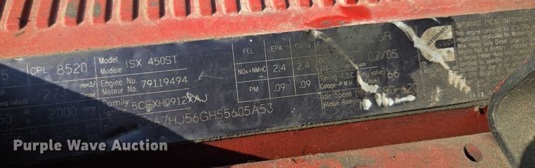 image for item EV1586 2006 Kenworth T800 semi truck