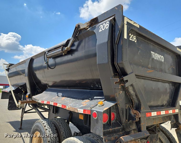 image for item EV1587 2014 Ranco Anvil 24-26QF end dump trailer