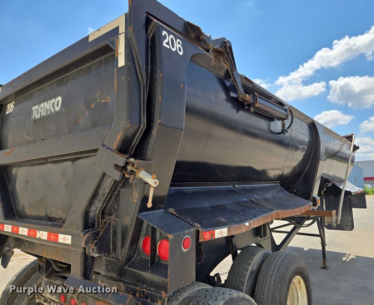 image for item EV1587 2014 Ranco Anvil 24-26QF end dump trailer