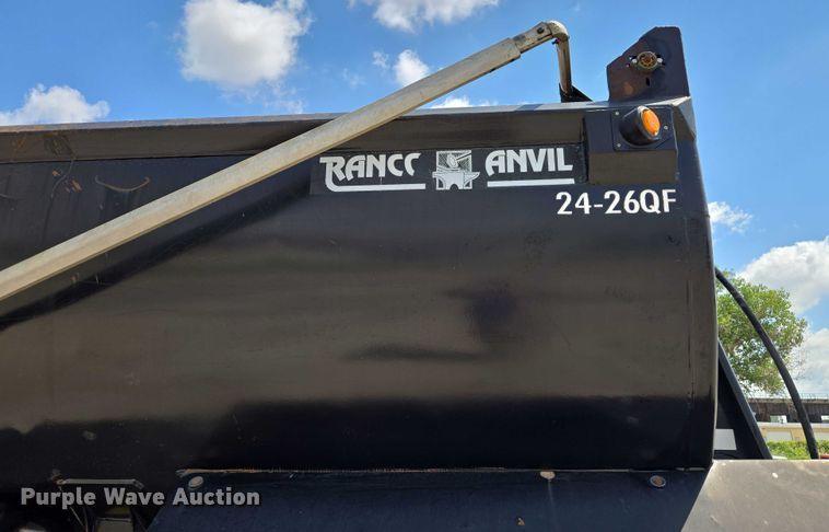 image for item EV1587 2014 Ranco Anvil 24-26QF end dump trailer