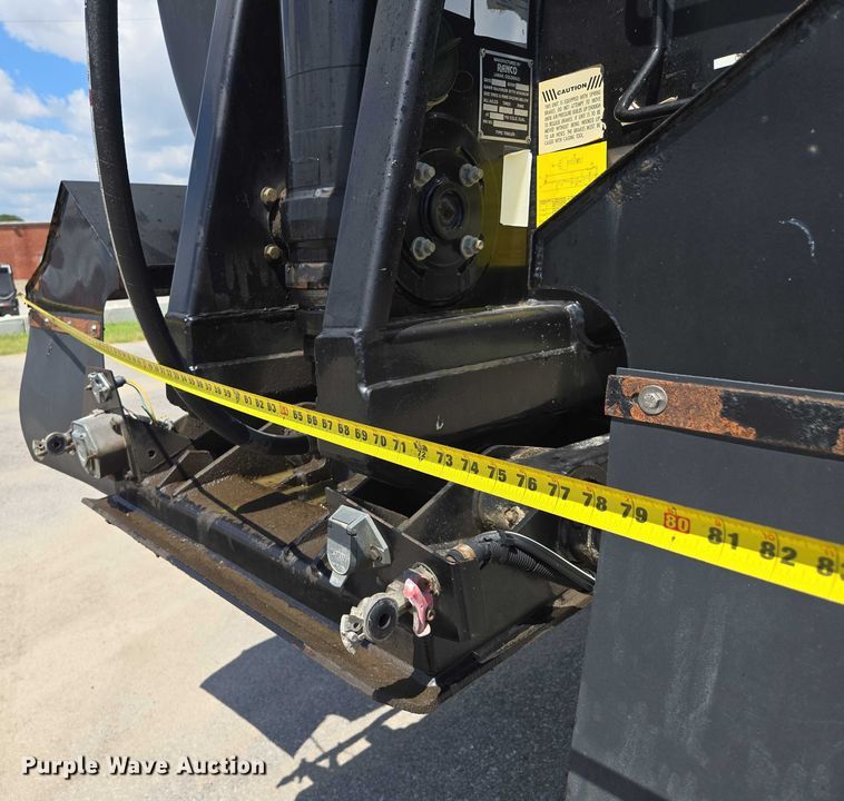 image for item EV1587 2014 Ranco Anvil 24-26QF end dump trailer