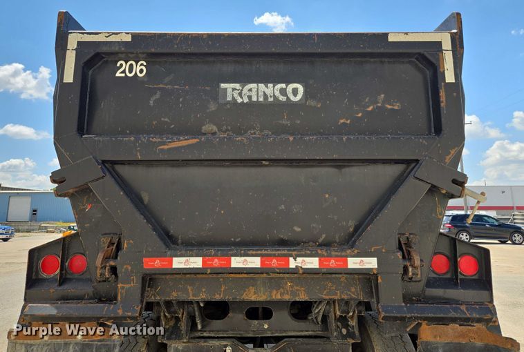 image for item EV1587 2014 Ranco Anvil 24-26QF end dump trailer