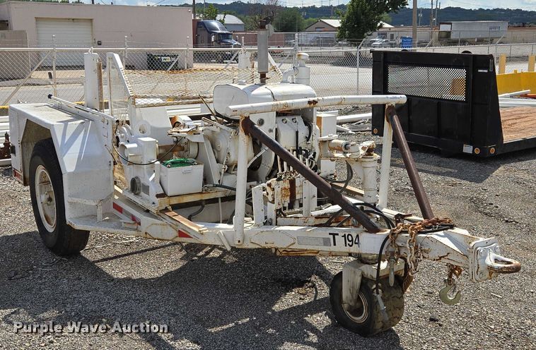 image for item EV1589 1965 Hoggs & Davis 18HEPT 149 reel trailer