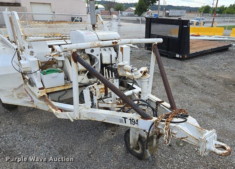 image for item EV1589 1965 Hoggs & Davis 18HEPT 149 reel trailer