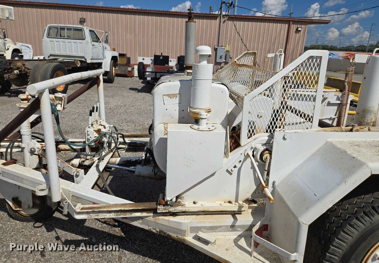 image for item EV1589 1965 Hoggs & Davis 18HEPT 149 reel trailer