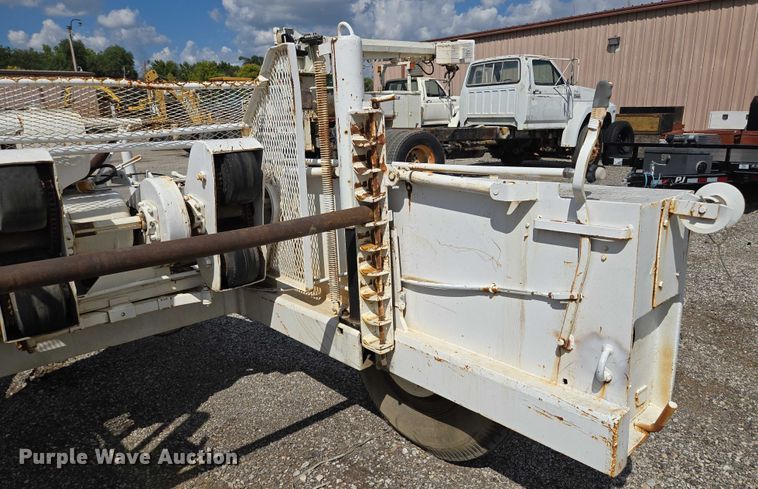 image for item EV1589 1965 Hoggs & Davis 18HEPT 149 reel trailer