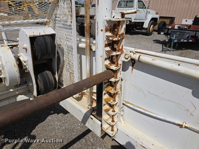 image for item EV1589 1965 Hoggs & Davis 18HEPT 149 reel trailer