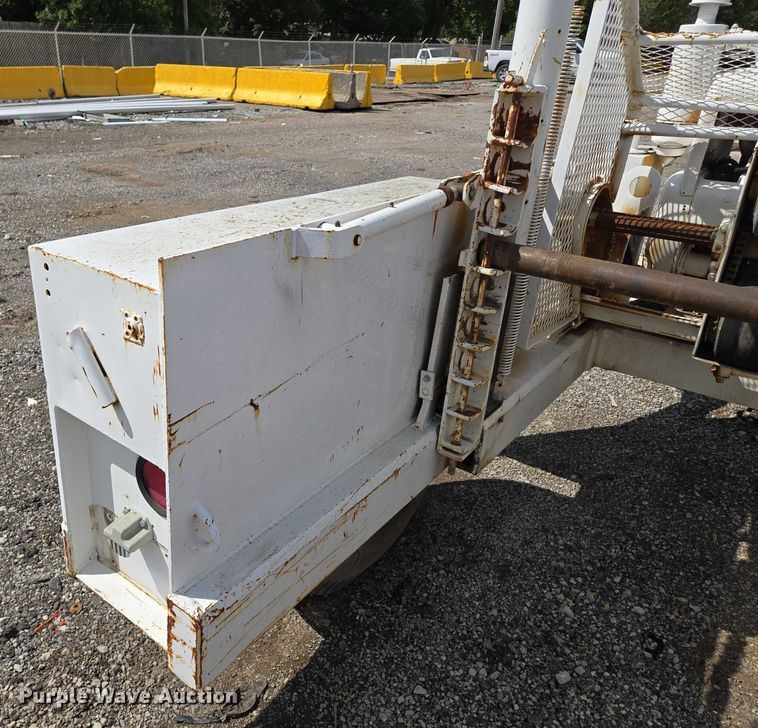 image for item EV1589 1965 Hoggs & Davis 18HEPT 149 reel trailer