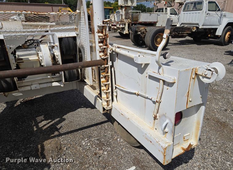 image for item EV1589 1965 Hoggs & Davis 18HEPT 149 reel trailer