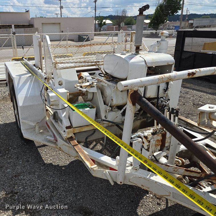 image for item EV1589 1965 Hoggs & Davis 18HEPT 149 reel trailer