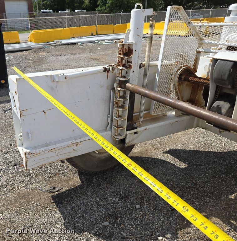 image for item EV1589 1965 Hoggs & Davis 18HEPT 149 reel trailer