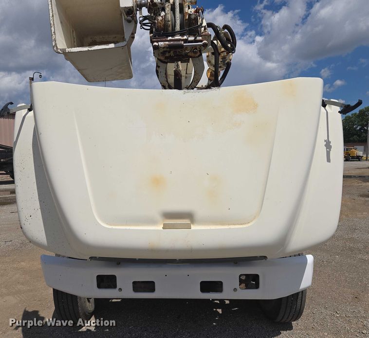 image for item EV1590 1997 Ford F800 digger derrick truck