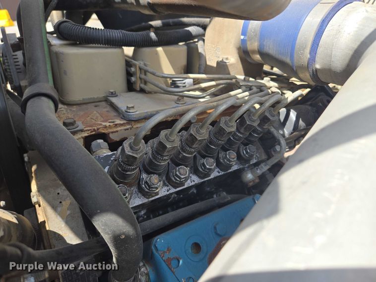 image for item EV1590 1997 Ford F800 digger derrick truck