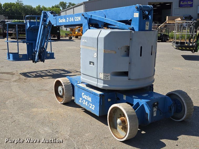 image for item EV1597 1998 Genie Z-34/22N boom lift