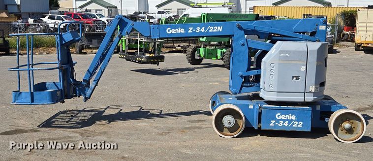 image for item EV1597 1998 Genie Z-34/22N boom lift