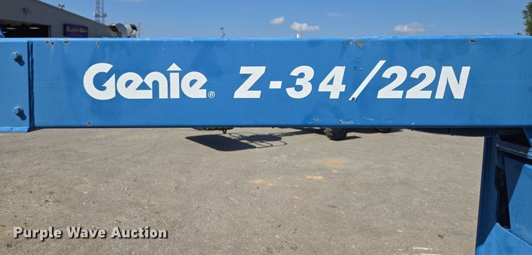 image for item EV1597 1998 Genie Z-34/22N boom lift