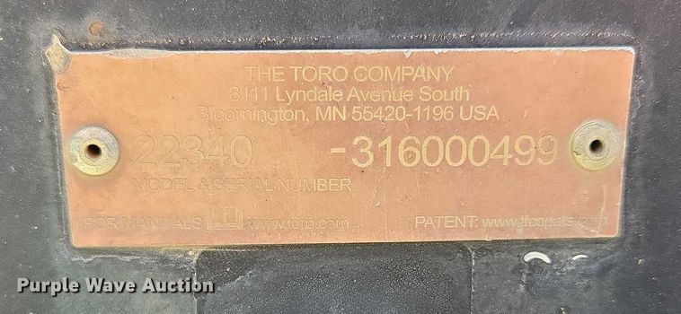 image for item EV1600 2021 Toro Dingo TX-1000 compact utility loader