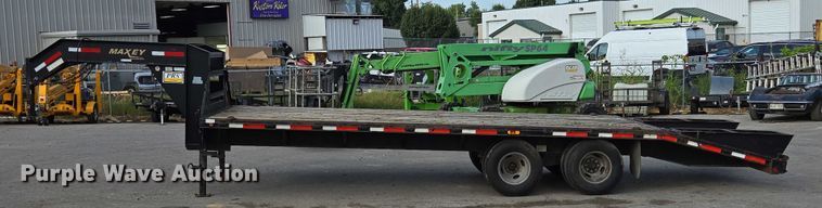 image for item EV1606 2010 Maxey Trailers Mfg.. equipment trailer
