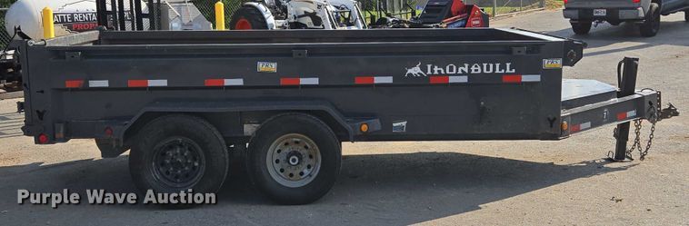 image for item EV1607 2022 Norstar Ironbull dump trailer