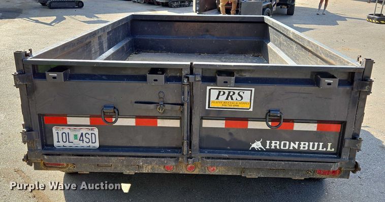 image for item EV1607 2022 Norstar Ironbull dump trailer