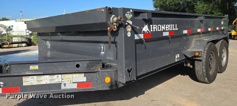 image for item EV1607 2022 Norstar Ironbull dump trailer