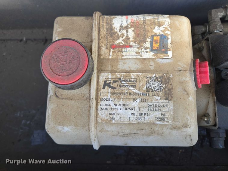 image for item EV1607 2022 Norstar Ironbull dump trailer