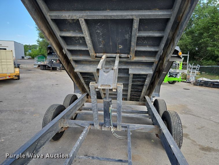 image for item EV1607 2022 Norstar Ironbull dump trailer