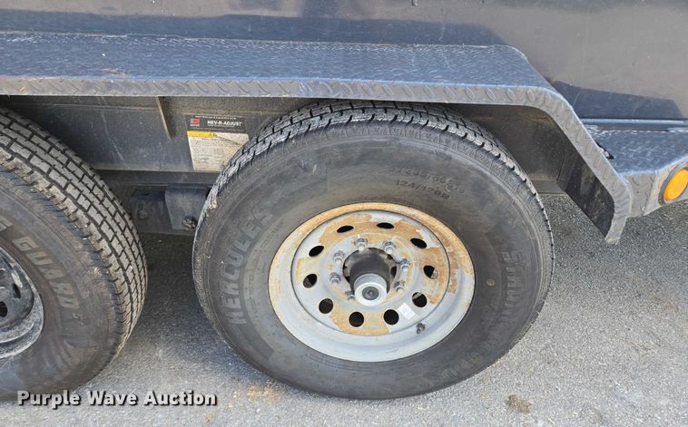 image for item EV1607 2022 Norstar Ironbull dump trailer