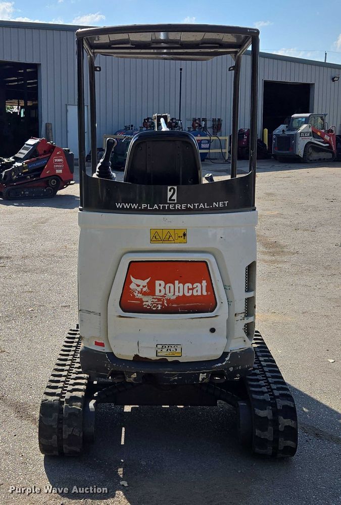 image for item EV1611 2018 Bobcat E20 mini excavator