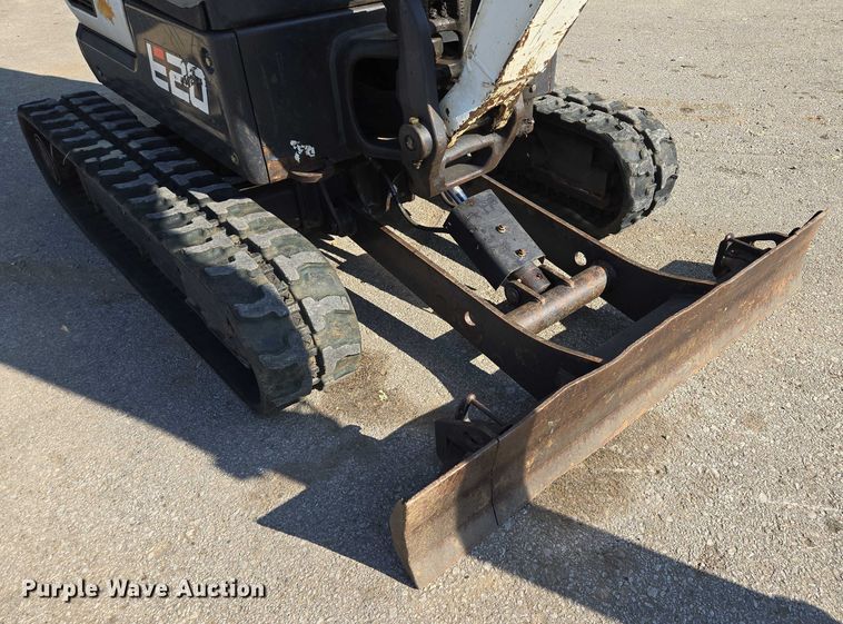 image for item EV1611 2018 Bobcat E20 mini excavator