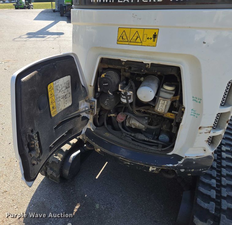 image for item EV1611 2018 Bobcat E20 mini excavator
