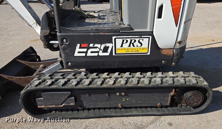 image for item EV1611 2018 Bobcat E20 mini excavator